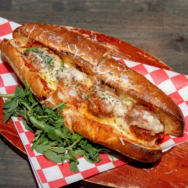 HOT MEATBALL SUB.