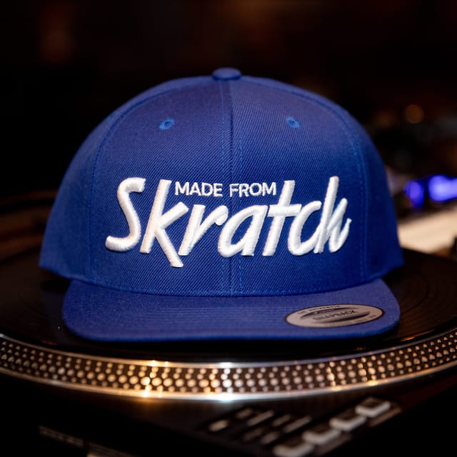 MADE FROM SKRATCH PUFF Dodger Blue Snapback w/Shipping.
